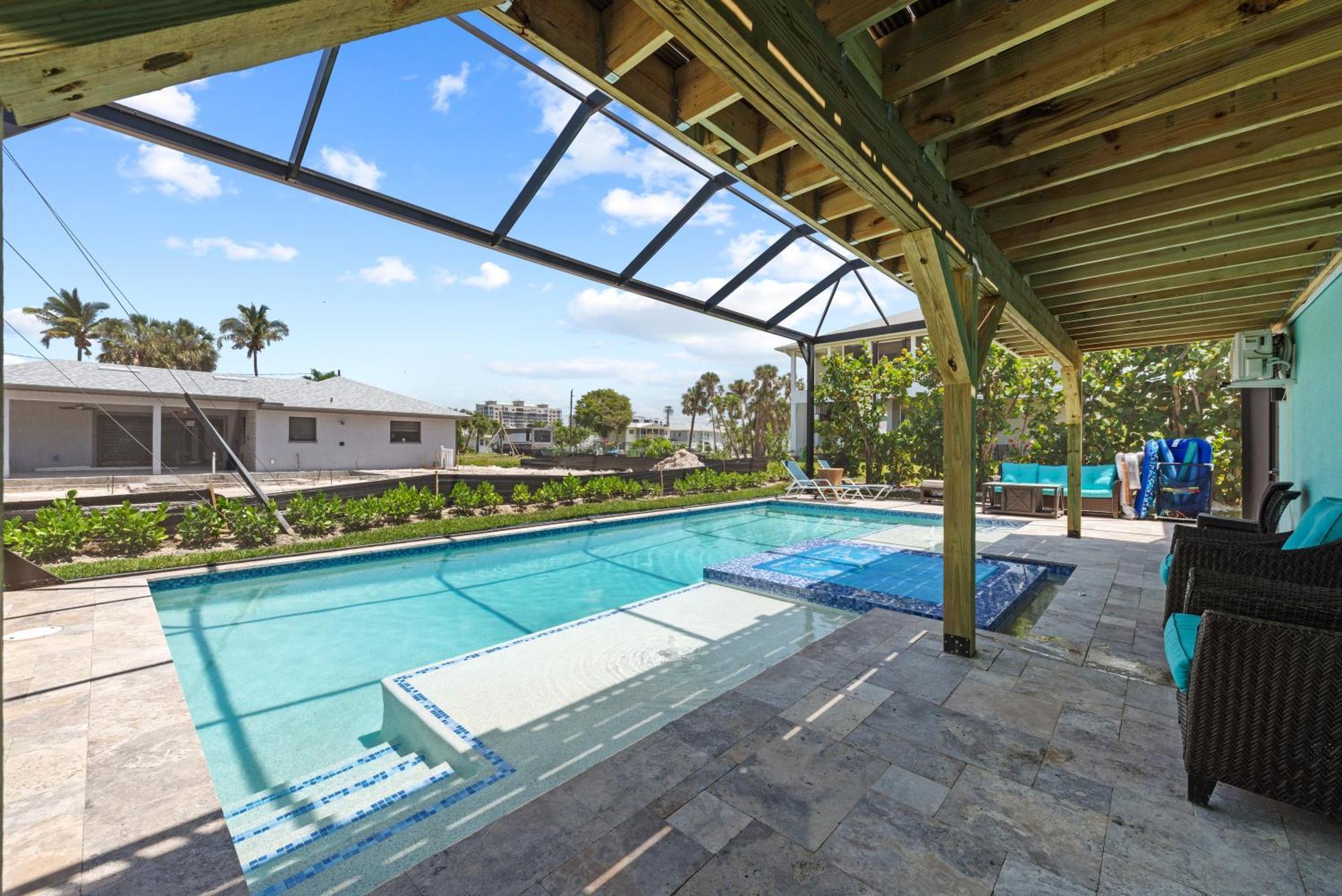 Heated Pool Home Steps To The Beach Fort Myers Beach Exterior photo