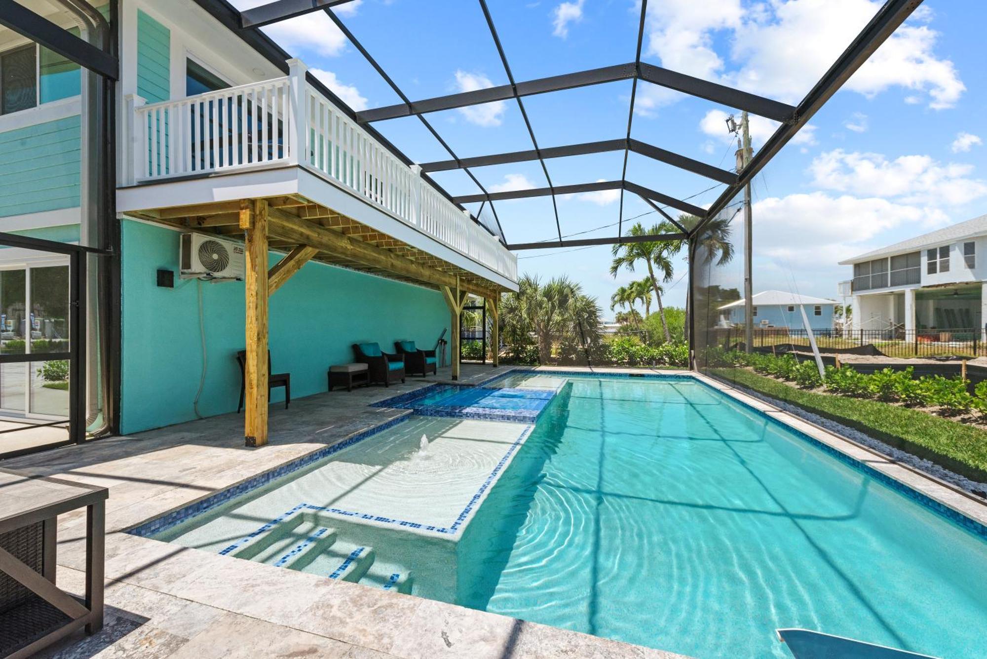 Heated Pool Home Steps To The Beach Fort Myers Beach Exterior photo